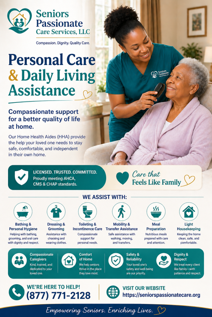 PERSONAL CARE SERVICES